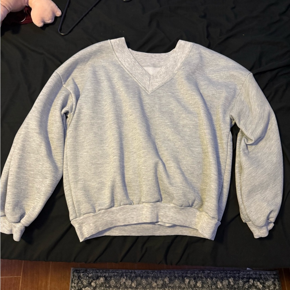 Light Grey Sweater, Large but fits like a medium